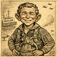 George W Gets His War.