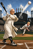 The Pope comes out swinging.