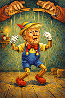 He Wants to be a Real President.