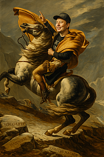 Musk Napoleons America.